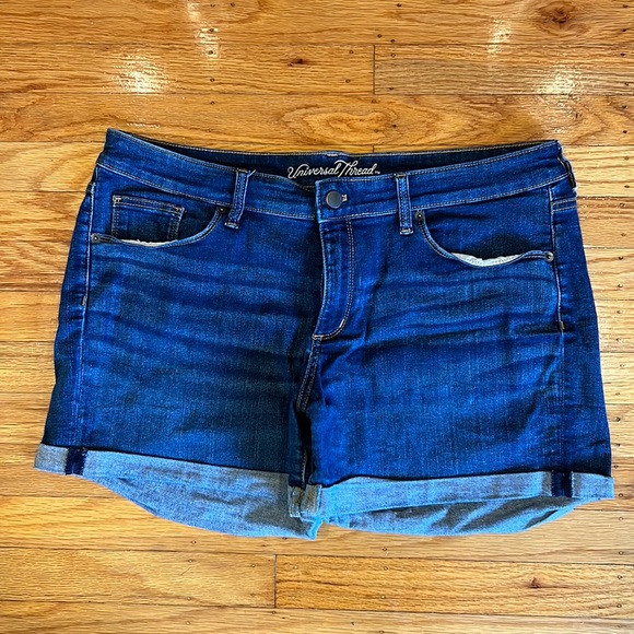 Universal Thread Pants - Universal Thread Denim Midi Shorts, Size 16